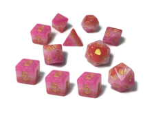 Lesbian Pride Dice Set Opaque